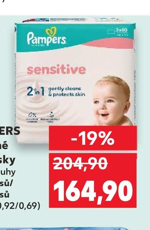 PAMPERS Vlhčené ubrousky