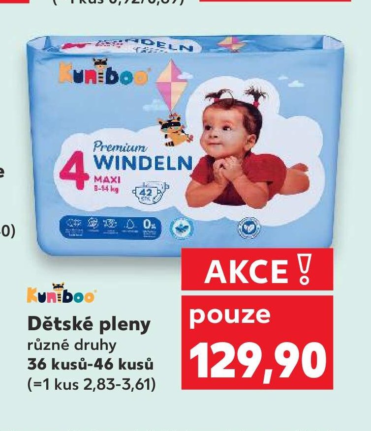 Kuniboo Dětské pleny