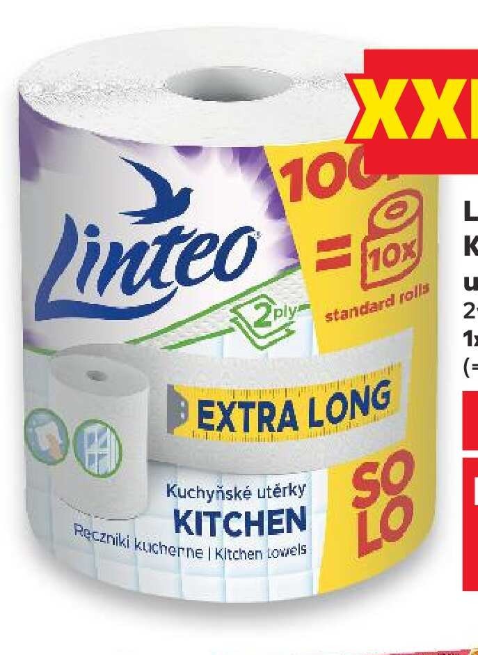 Linteo Kuchyňské utěrky mega 2vrstvé