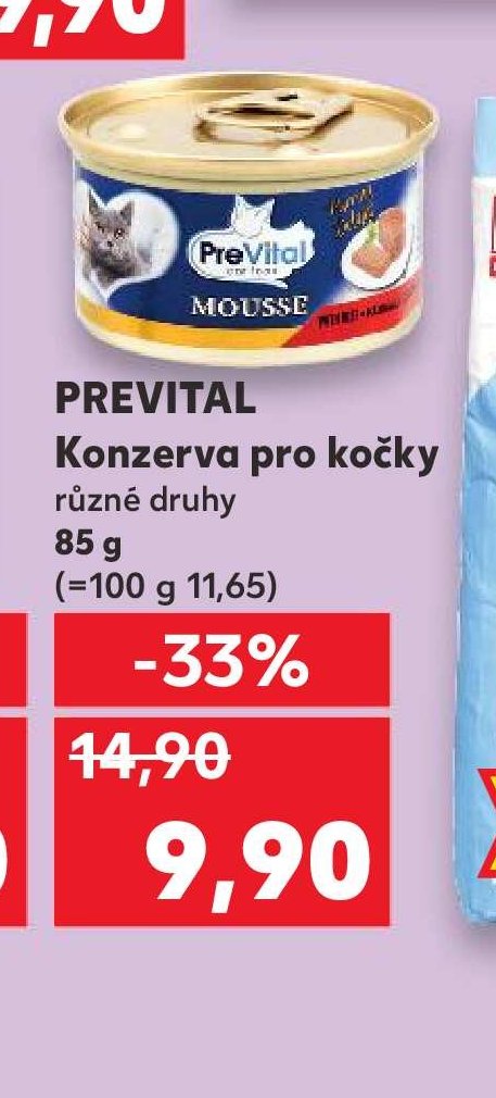 PREVITAL Konzerva pro kočky