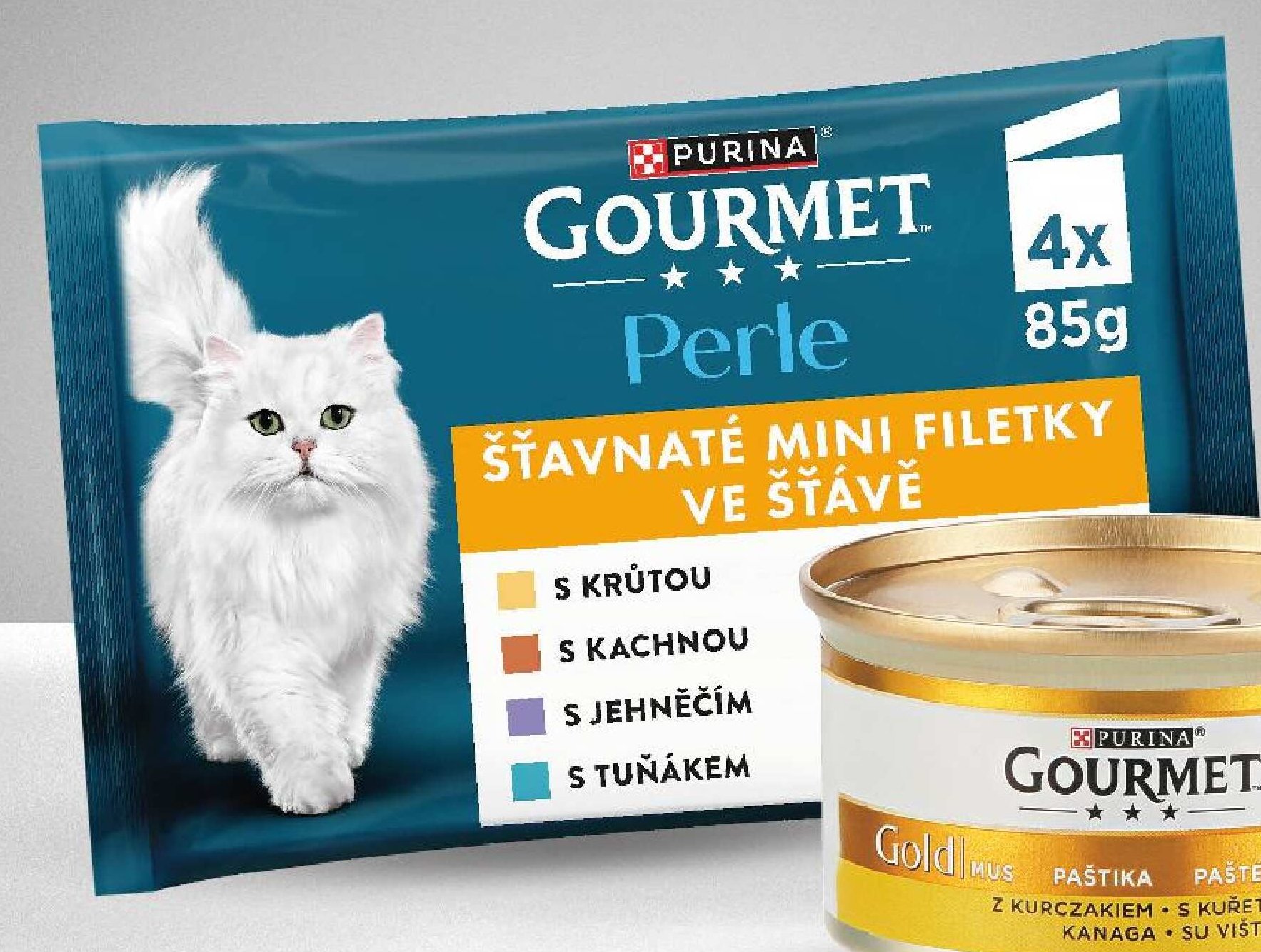 Purina Gourmet Perle 4x85g