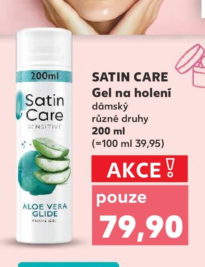 SATIN CARE Gel na holení