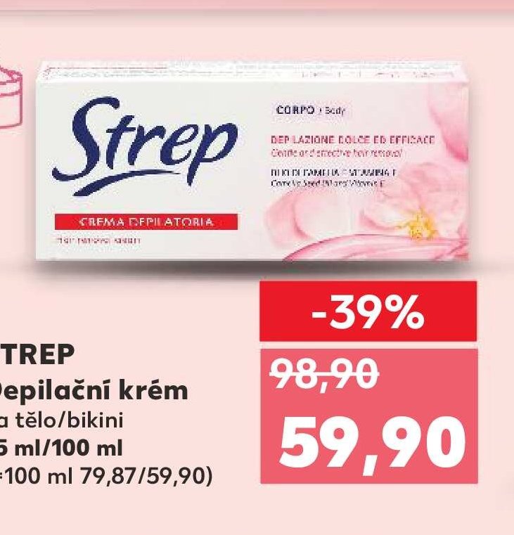 STREP Depilační krém