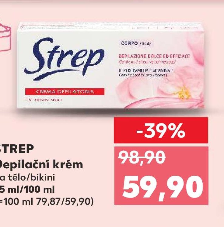 STREP Depilační krém