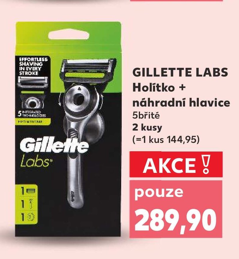 GILLETTE LABS Holítko + náhradní hlavice