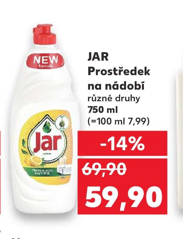 Jar Prostředek na nádobí