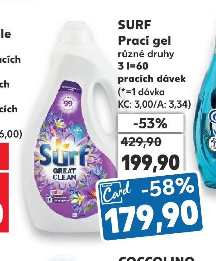 Surf Prací gel