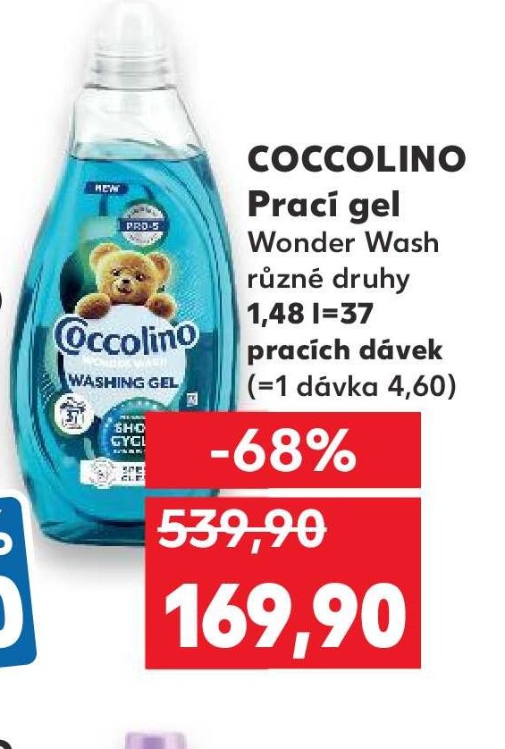 Coccolino Prací gel Wonder Wash