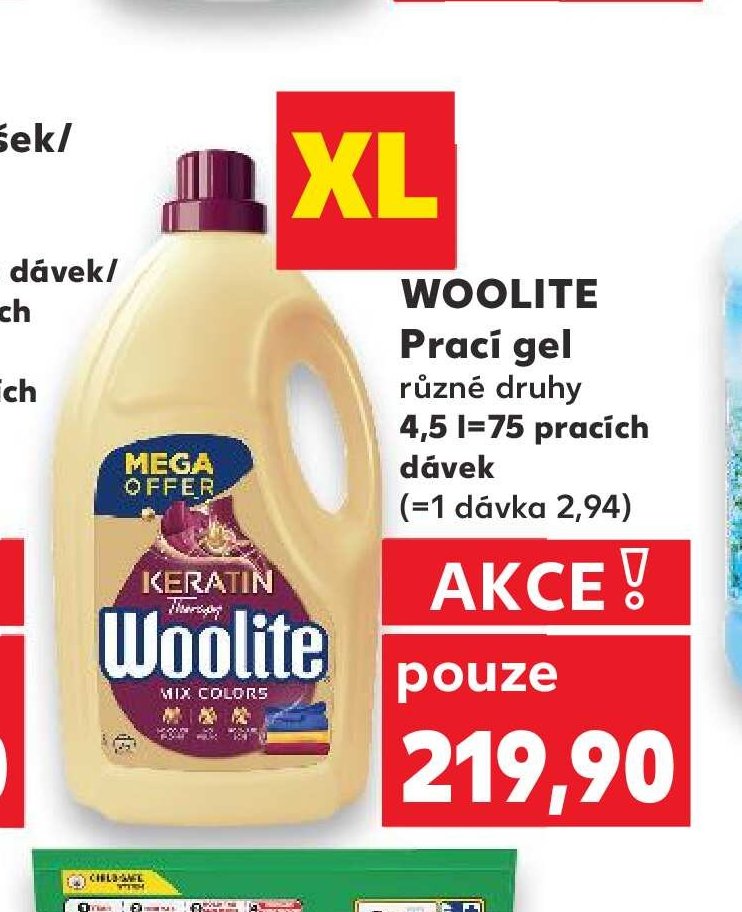 Woolite Prací gel