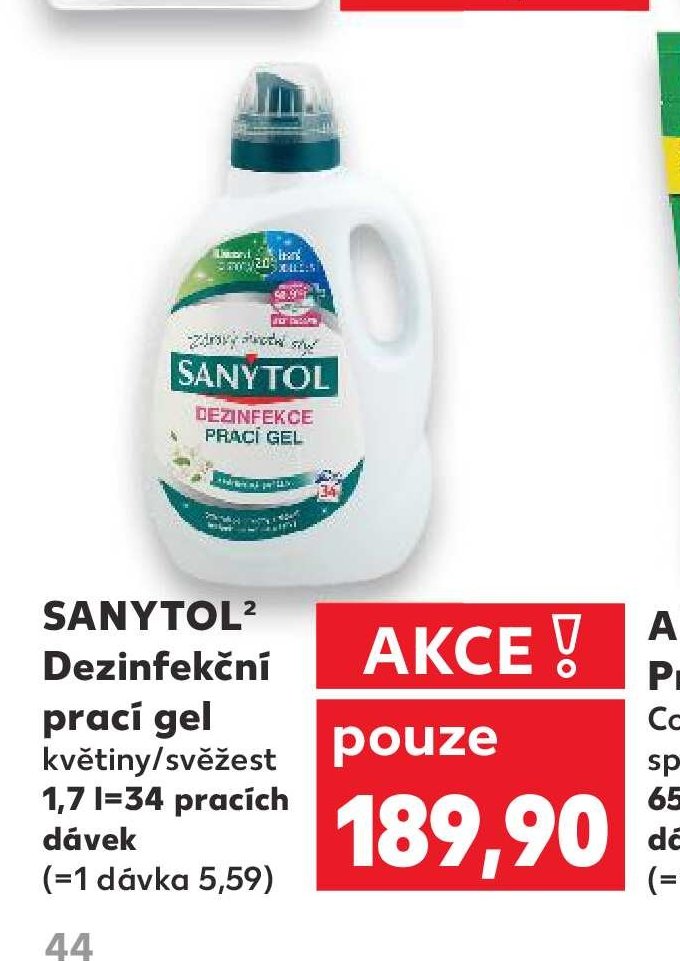 Sanytol Dezinfekční prací gel