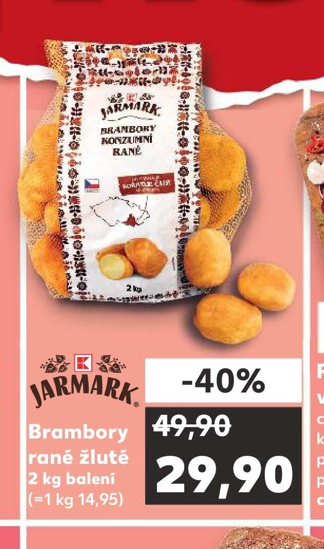 Jarmark Brambory rané žluté