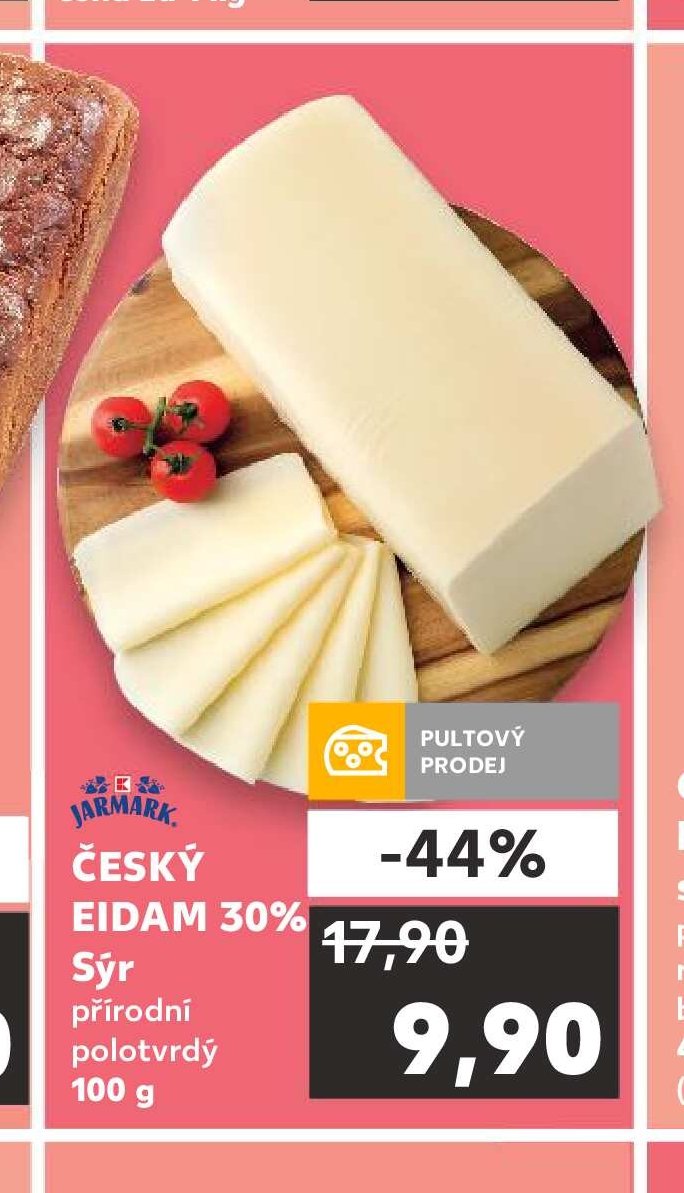 Jarmark Český eidam 30% sýr