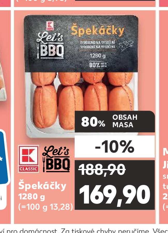 Let's BBQ Špekáčky