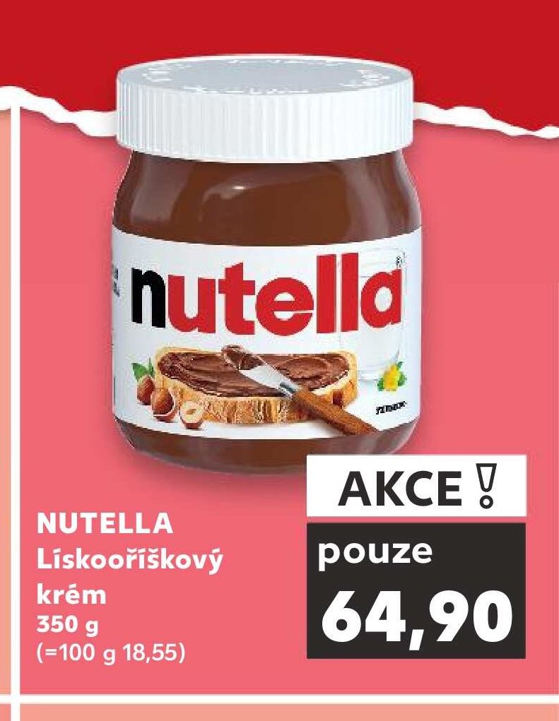 NUTELLA Lískooříškový krém