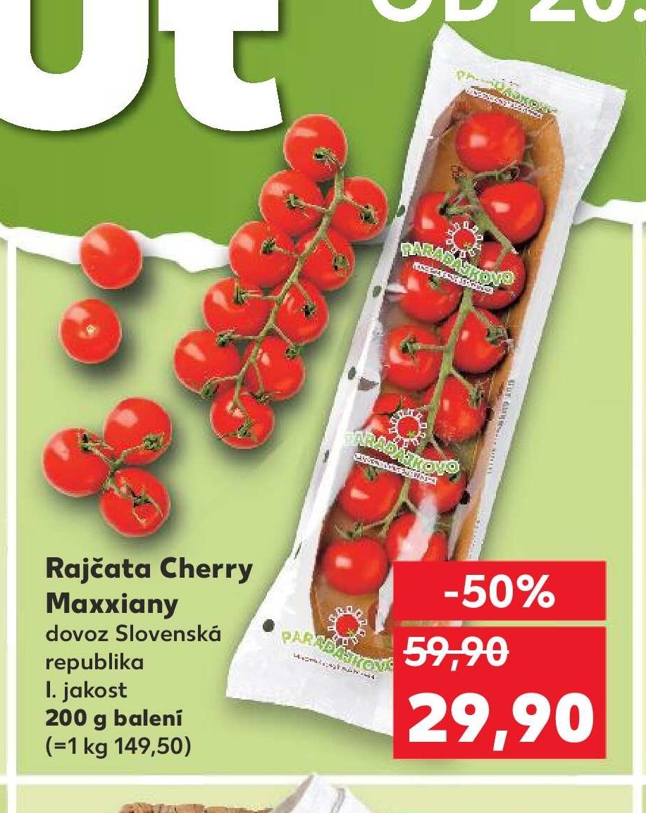 Rajčata Cherry Maxxiany
