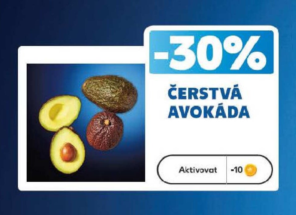 ČERSTVÁ AVOKÁDA