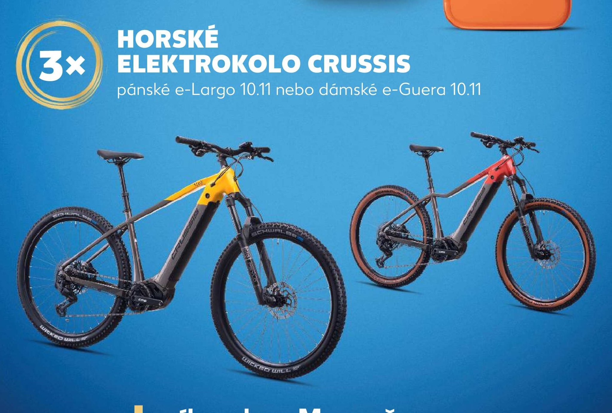 Horské elektrokolo Crussis (pánské e-Largo 10.11 nebo dámské e-Guera 10.11)
