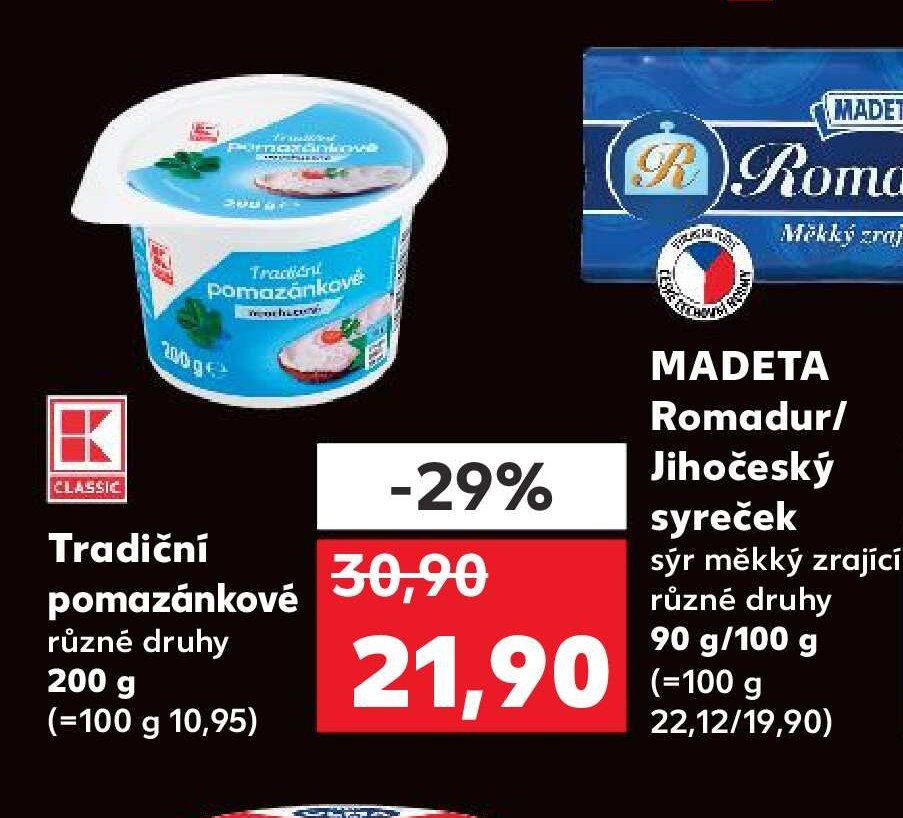 Tradiční pomazánkové
