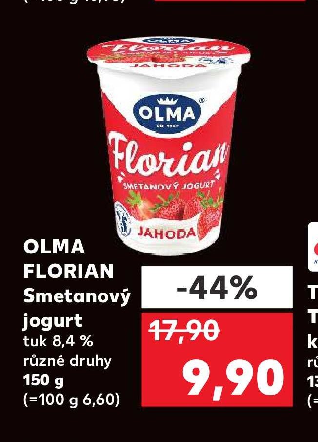 OLMA FLORIAN Smetanový jogurt