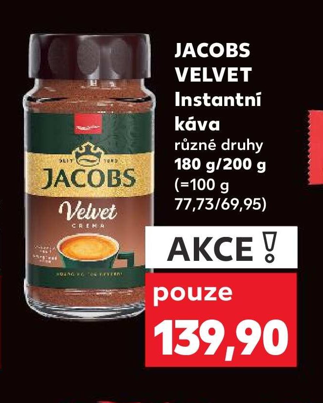 JACOBS VELVET Instantní káva
