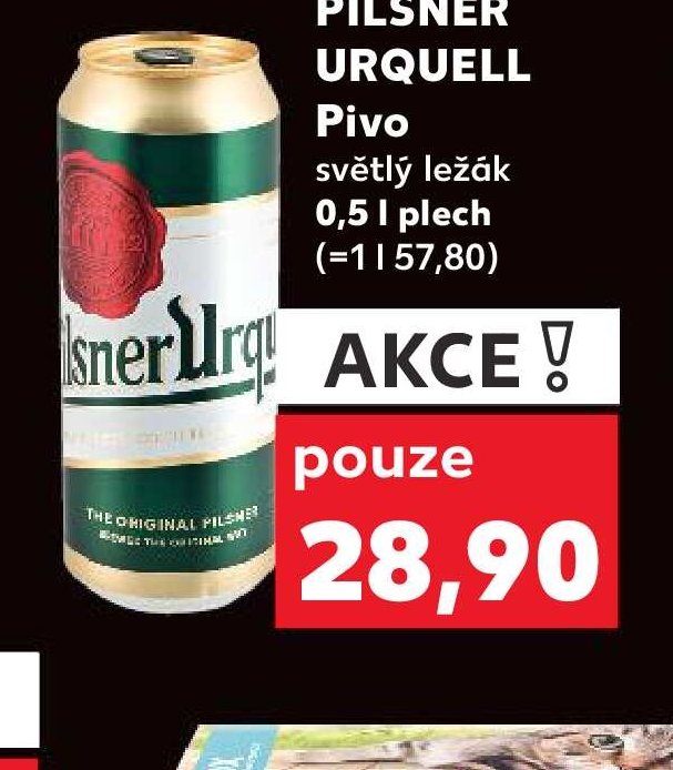 PILSNER URQUELL Pivo