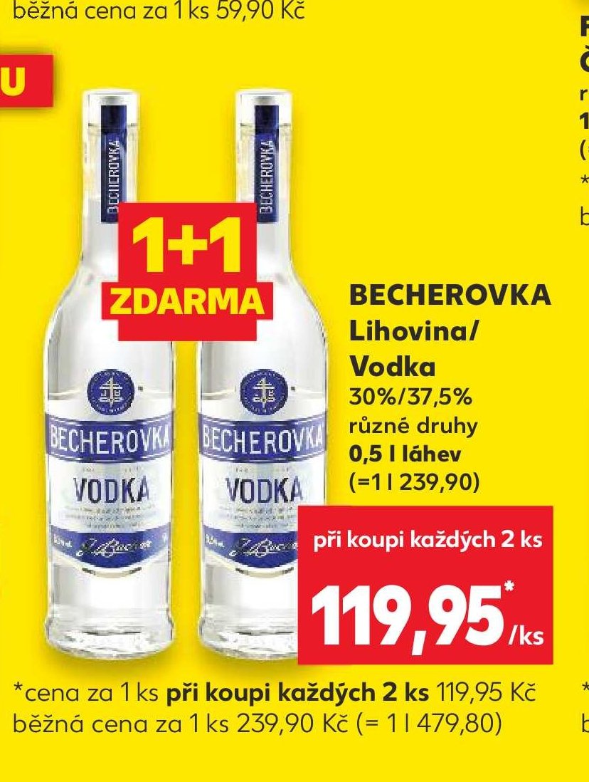 BECHEROVKA Lihovina/Vodka