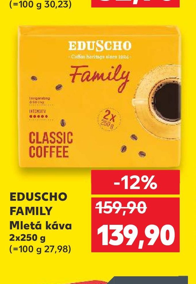 Eduscho Family mletá káva
