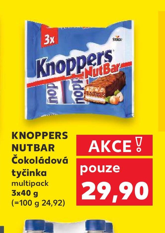 Knoppers Nutbar čokoládová tyčinka