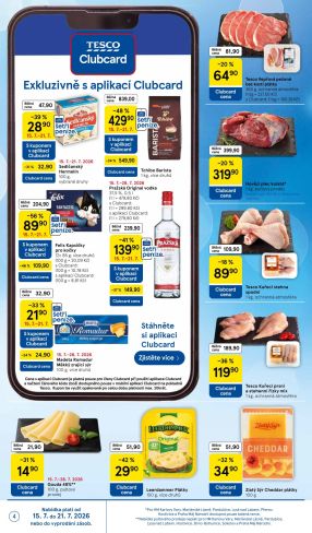 akční leták Tesco 15.7.2026-21.7.2026