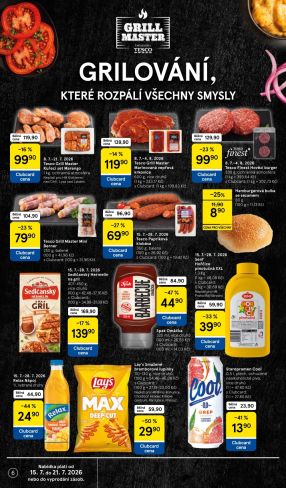 akční leták Tesco 15.7.2026-21.7.2026