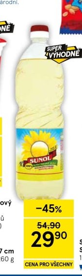 Sunol slunečnicový olej