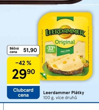 Leerdammer Plátky