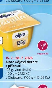 Alpro Sójový dezert