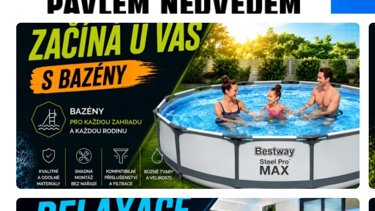 Bazény Bestway Steel Pro MAX