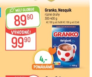 Granko, Nesquik
