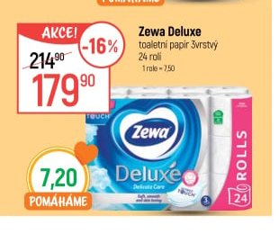 Zewa Deluxe toaletní papír