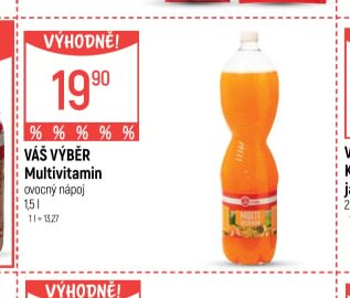 VÁŠ VÝBĚR Multivitamin