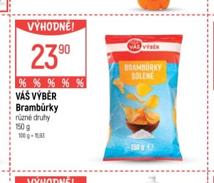VÁŠ VÝBĚR Brambůrky