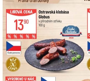 Ostravská klobása Globus