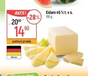 Eidam 45% t. v s.