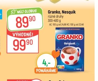 Granko, Nesquik