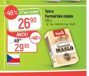 Tatra Farmářské máslo