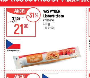 Váš Výběr Listové těsto