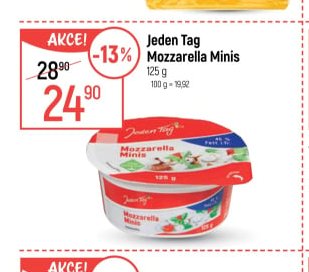 Jeden Tag Mozzarella Minis