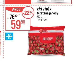 Váš Výběr Mražené jahody