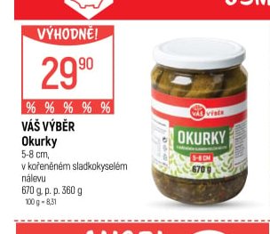 Váš Výběr Okurky