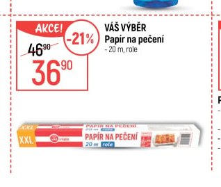 Váš Výběr Papír na pečení