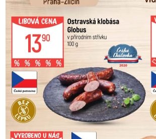 Ostravská klobása Globus