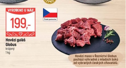 Hovězí guláš Globus