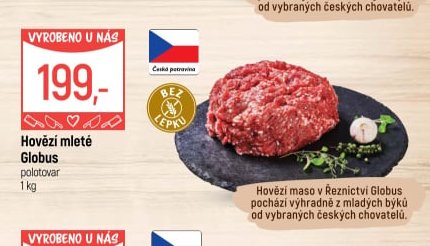 Hovězí mleté Globus